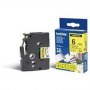 Brother | 611 | Laminated tape | Thermal | Black on yellow | Roll (0.6 cm) - 3